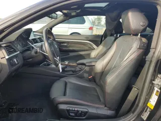 2015 BMW 4 Series 435i with VIN WBA3R1C50FK193552, listed as a Copart auction lot 86738244 with 105,887 mi miles and Salvage Title. Bid and sale history available at DreamBid. Image 7.