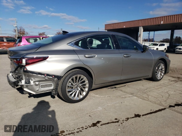 2020 Lexus ES 350 Luxury with VIN 58AEZ1B15LU079044, listed as a Copart auction lot 80201664 with 41,366 mi miles and Salvage title. Bid and sale history available at DreamBid. Image 3.