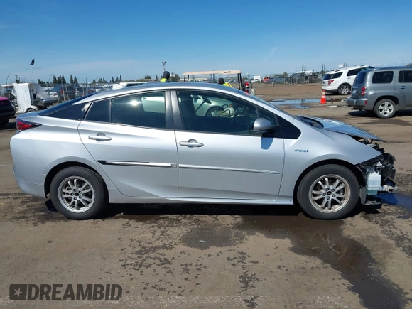 2018 Toyota Prius Two with VIN JTDKARFU6J3554096, listed as a IAAI auction lot 41856090 with 129,873 mi miles. Bid and sale history available at carsss.com. Image 14.
