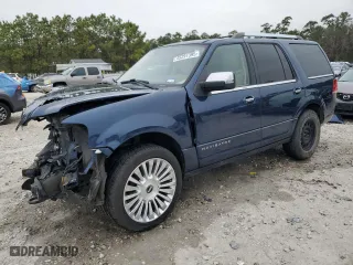 2016 Lincoln Navigator Select with VIN 5LMJJ2HT4GEL06104, listed as a Copart auction lot 45291395 with 185,604 mi miles and Salvage Title. Bid and sale history available at carsss.com. Image 1.