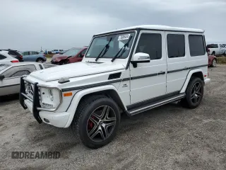 2015 Mercedes-Benz G-Class G 550 with VIN WDCYC3HF8FX230187, listed as a Copart auction lot 75098434 with 0 mi miles and Salvage Title. Bid and sale history available at carsss.com. Image 1.