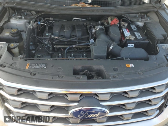 2017 Ford Explorer with VIN 1FM5K7B89HGE19622, listed as a Copart auction lot 62298555 with 129,863 mi miles and Clean title. Bid and sale history available at DreamBid. Image 12.