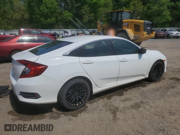 2016 Honda Civic Sedan LX with VIN 19XFC2F52GE049024, listed as a Copart auction lot 52490625 with 177,690 mi miles and Salvage Title. Bid and sale history available at carsss.com. Image 3.