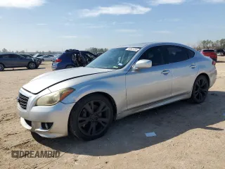 2011 Infiniti M with VIN JN1AY1APXBM520669, listed as a Copart auction lot 46687235 with 194,228 mi miles and Clean Title. Bid and sale history available at carsss.com. Image 1.