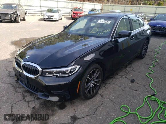 2021 BMW 3 Series 330i xDrive with VIN 3MW5R7J04M8C11505, listed as a Copart auction lot 48050853 with 31,608 mi miles and . Bid and sale history available at DreamBid. Image 1.