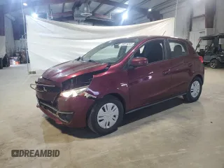 2018 Mitsubishi Mirage ES с VIN ML32A3HJ1JH004049, выставлен на аукционе Copart как лот 53874285 с пробегом 48 046 миль миль и Списание • Salvage title. История ставок и продаж доступна на DreamBid. Изображение 1.