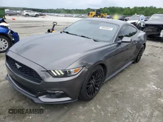2015 Ford Mustang EcoBoost with VIN 1FA6P8TH8F5322263, listed as a Copart auction lot 59040525 with 102,815 mi miles and Salvage title. Bid and sale history available at DreamBid. Image 1.