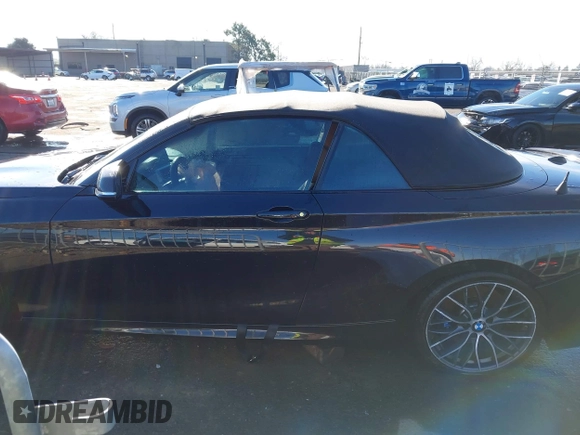 2018 BMW 2 Series M240i with VIN WBA2N1C56JVC27897, listed as a IAAI auction lot 41229981 with 39,492 mi miles. Bid and sale history available at carsss.com. Image 15.