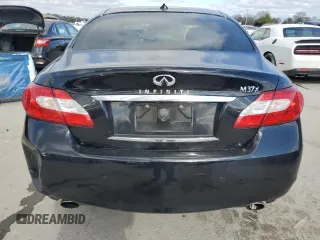 2013 Infiniti M37 with VIN JN1BY1AR6DM602892, listed as a Copart auction lot 81254914 with 146,465 mi miles and Salvage Title. Bid and sale history available at carsss.com. Image 6.
