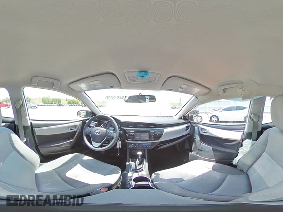 2016 Toyota Corolla L with VIN 2T1BURHE6GC687616, listed as a Copart auction lot 58587075 with 111,620 mi miles and Salvage title. Bid and sale history available at DreamBid. Image 14.
