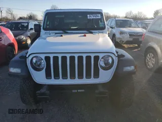 2020 Jeep Wrangler Unlimited Willys with VIN 1C4HJXDN9LW154108, listed as a Copart auction lot 84794694 with 64,609 mi miles and Salvage title. Bid and sale history available at DreamBid. Image 5.