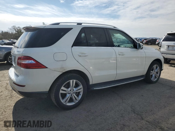 2013 Mercedes-Benz M 350 with VIN 4JGDA2EB2DA217534, listed as a Copart auction lot 45666705 with 191,679 mi miles and Salvage Title. Bid and sale history available at carsss.com. Image 3.