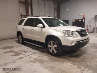 2011 GMC Acadia SLT1 with VIN 1GKKRRED7BJ265501, listed as a IAAI auction lot 41561336 with 152,916 mi miles. Bid and sale history available at carsss.com. Image 1.