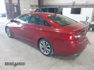 2013 Hyundai Sonata Limited with VIN 5NPEC4AB0DH602796, listed as a IAAI auction lot 41776541 with 206,329 mi miles and . Bid and sale history available at carsss.com. Image 3.
