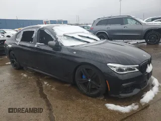 2017 BMW 7 Series ALPINA B7 xDrive with VIN WBA7F2C59HG421280, listed as a Copart auction lot 52609505 with 49,301 mi miles and Clean Title. Bid and sale history available at carsss.com. Image 4.