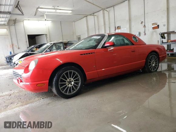 2002 Ford Thunderbird Hardtop Premium with VIN 1FAHP60A32Y102767, listed as a Copart auction lot 86118584 with Not Provided miles and Non Repairable. Bid and sale history available at DreamBid. Image 1.
