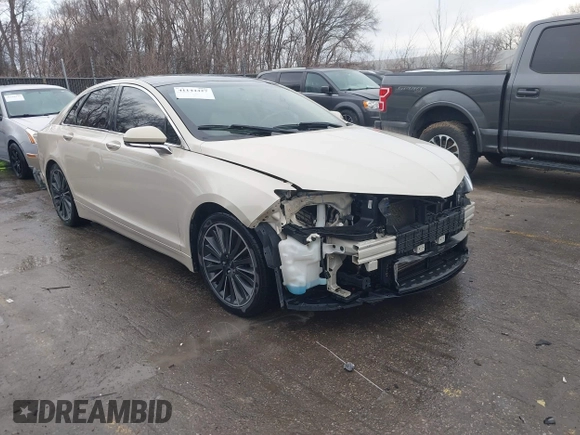 2016 Lincoln MKZ with VIN 3LN6L2J94GR625923, listed as a IAAI auction lot 41144427 with 120,567 mi miles and . Bid and sale history available at DreamBid. Image 1.