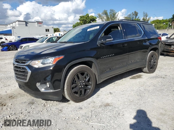 2021 Chevrolet Traverse LT Cloth z VIN 1GNERGKW7MJ168621, wystawiony jako Copart lot #57076965 z przebiegiem 68 353 mil mil oraz Nie do naprawy • Non repairable. Historia ofert i sprzedaży dostępna na DreamBid. Obrazek 1.