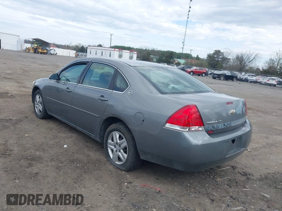2006 Chevrolet Impala LS with VIN 2G1WB55K269115265, listed as a IAAI auction lot 41889603 with 181,938 mi miles and . Bid and sale history available at DreamBid. Image 3.