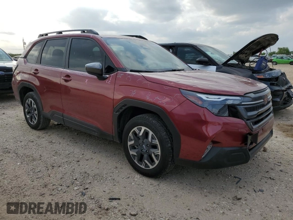 2025 Subaru Forester Premium с VIN JF2SLDDC3SH437492, выставлен на аукционе Copart как лот 53382685 с пробегом 8 263 миль миль и Чистый • Clean title. История ставок и продаж доступна на DreamBid. Изображение 4.