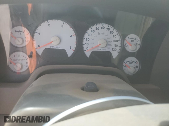 2007 Dodge Ram 2500 SLT with VIN 3D7KR28A07G826219, listed as a Copart auction lot 50752995 with 0 mi miles and Salvage Title. Bid and sale history available at carsss.com. Image 9.