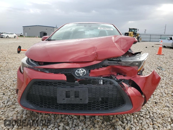 2021 Toyota Corolla LE with VIN 5YFEPMAE4MP239243, listed as a Copart auction lot 47394755 with 70,454 mi miles and Salvage Title. Bid and sale history available at carsss.com. Image 12.