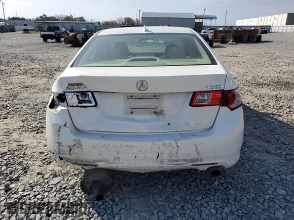 2009 Acura TSX with VIN JH4CU26679C028624, listed as a Copart auction lot 46813305 with 102,382 mi miles and Salvage Title. Bid and sale history available at carsss.com. Image 6.