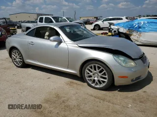 2003 Lexus SC with VIN JTHFN48YX30040974, listed as a Copart auction lot 71664234 with 99,257 mi miles and Salvage Title. Bid and sale history available at carsss.com. Image 4.