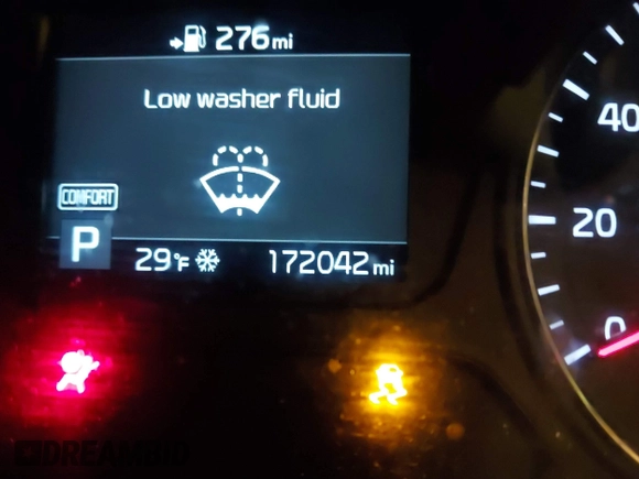 2019 Kia Sorento LX with VIN 5XYPG4A36KG498664, listed as a IAAI auction lot 41609272 with 172,042 mi miles. Bid and sale history available at carsss.com. Image 15.