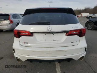 2020 Acura MDX Technology with VIN 5J8YD4H02LL016644, listed as a Copart auction lot 86139724 with Not Provided miles and Salvage Title. Bid and sale history available at carsss.com. Image 6.