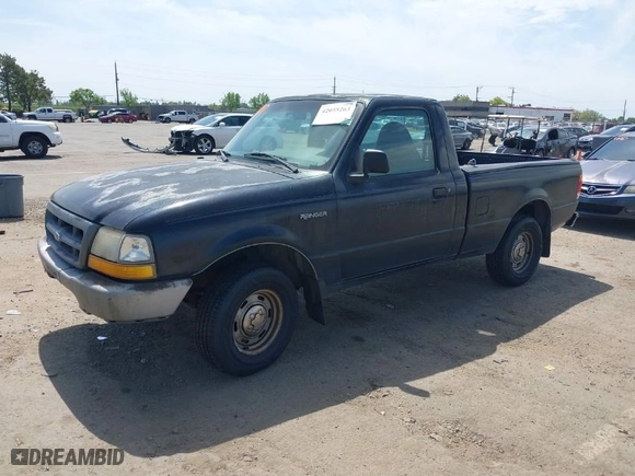 1998 Ford Ranger XL with VIN 1FTYR10C6WUC81490, listed as a IAAI auction lot 42055263 with 226,185 mi miles. Bid and sale history available at carsss.com. Image 2.