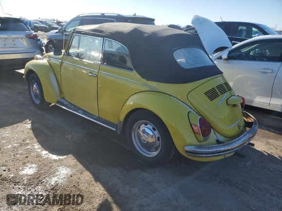 1971 Volkswagen Beetle with VIN 1513043520, listed as a Copart auction lot 47105695 with 30,731 mi miles and Clean title. Bid and sale history available at DreamBid. Image 2.