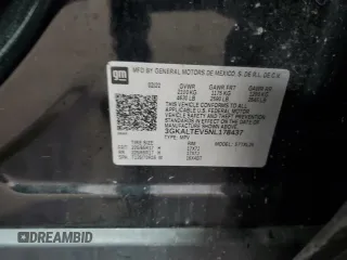 2022 GMC Terrain SLE with VIN 3GKALTEV5NL178437, listed as a Copart auction lot 61386135 with 175,833 mi miles and Clean title. Bid and sale history available at DreamBid. Image 13.