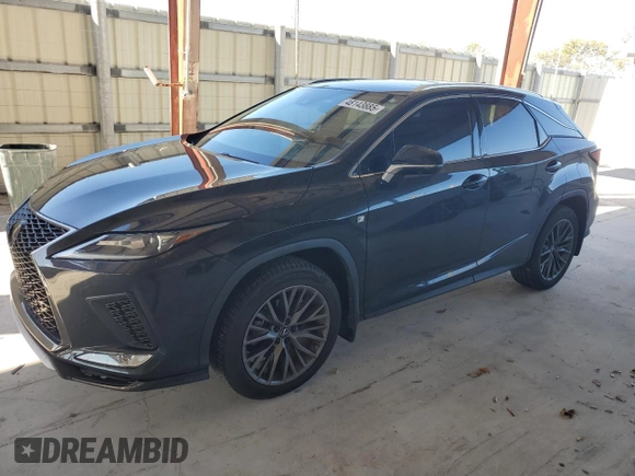 2022 Lexus RX with VIN 2T2YZMDA5NC349487, listed as a Copart auction lot 48143885 with 0 mi miles and Non Repairable. Bid and sale history available at carsss.com. Image 1.
