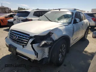 2008 Infiniti FX35 with VIN JNRAS08U18X104554, listed as a Copart auction lot 65936164 with 192,679 mi miles and Salvage Title. Bid and sale history available at carsss.com. Image 1.