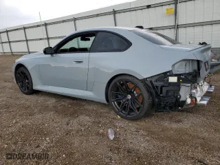 2023 BMW M2 with VIN 3MF13DM05P8D11918, listed as a Copart auction lot 70206814 with 6,466 mi miles and Salvage Title. Bid and sale history available at carsss.com. Image 2.