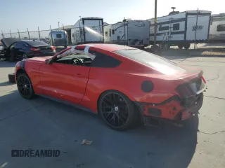 2015 Ford Mustang V6 with VIN 1FA6P8AM3F5345921, listed as a Copart auction lot 59231455 with 130,844 mi miles and Salvage title. Bid and sale history available at DreamBid. Image 2.