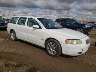 2006 Volvo V70 2.4L with VIN YV1SW640262595736, listed as a Copart auction lot 72063874 with 144,987 mi miles and Salvage Title. Bid and sale history available at carsss.com. Image 4.