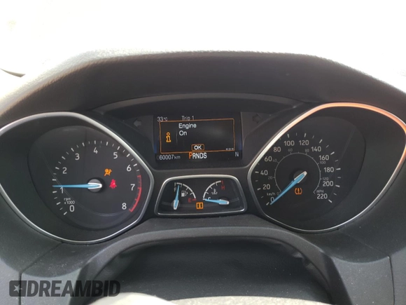 2016 Ford Focus Titanium z VIN 1FADP3J24GL272970, wystawiony jako Copart lot #54539215 z przebiegiem 60 007 mil mil oraz Czysty tytuł • Clean title. Historia ofert i sprzedaży dostępna na DreamBid. Obrazek 9.