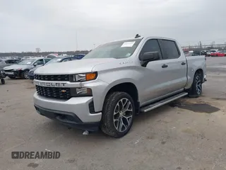 2020 Chevrolet Silverado 1500 Custom with VIN 3GCPWBEH8LG260041, listed as a IAAI auction lot 41571553 with 59,049 mi miles. Bid and sale history available at carsss.com. Image 17.