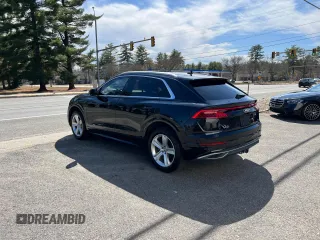 2019 Audi Q8 Premium with VIN WA1AVAF17KD016018, listed as a Copart auction lot 53399285 with 109,846 mi miles and Clean Title. Bid and sale history available at carsss.com. Image 3.