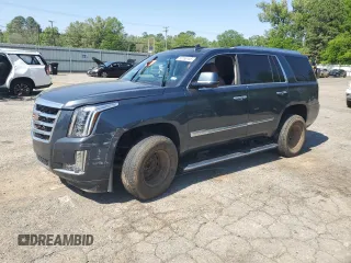 2020 Cadillac Escalade Premium Luxury with VIN 1GYS3CKJ6LR237965, listed as a Copart auction lot 52556155 with Not provided miles and Salvage title. Bid and sale history available at DreamBid. Image 1.