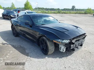 2020 Ford Mustang EcoBoost with VIN 1FA6P8TH0L5123168, listed as a IAAI auction lot 42532342 with 92,461 mi miles and . Bid and sale history available at DreamBid. Image 1.