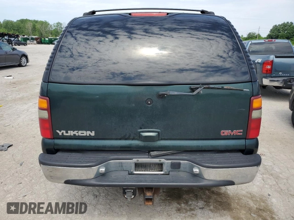2002 GMC Yukon SLE z VIN 1GKEC13Z22R152796, wystawiony jako Copart lot #55330344 z przebiegiem 337 318 mil mil oraz Szkoda całkowita • Salvage title. Historia ofert i sprzedaży dostępna na DreamBid. Obrazek 6.