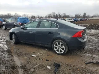 2016 Volvo S60 T5 Premier with VIN YV1612TK5G2402797, listed as a Copart auction lot 50015245 with 62,844 mi miles and Salvage Title. Bid and sale history available at carsss.com. Image 2.