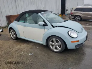 2010 Volkswagen Beetle with VIN 3VWRG3AL7AM006001, listed as a Copart auction lot 56973285 with Not provided miles and Salvage title. Bid and sale history available at DreamBid. Image 4.