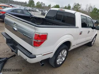2013 Ford F-150 XL with VIN 1FTFW1CT1DFB27539, listed as a IAAI auction lot 41524711 with 210,664 mi miles. Bid and sale history available at carsss.com. Image 4.
