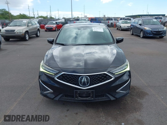 2020 Acura ILX w/Premium Pkg with VIN 19UDE2F78LA007717, listed as a IAAI auction lot 41709255 with 36,673 mi miles. Bid and sale history available at carsss.com. Image 12.