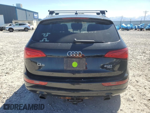 2014 Audi Q5 Premium Plus with VIN WA1LFAFP3EA059125, listed as a Copart auction lot 55281615 with 201,414 mi miles and Clean Title. Bid and sale history available at carsss.com. Image 6.