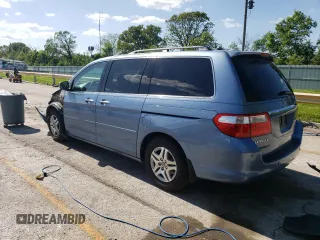 2006 Honda Odyssey Touring z VIN 5FNRL388X6B009356, wystawiony jako Copart lot #55991335 z przebiegiem 101 816 mil mil oraz Szkoda całkowita • Salvage title. Historia ofert i sprzedaży dostępna na DreamBid. Obrazek 2.